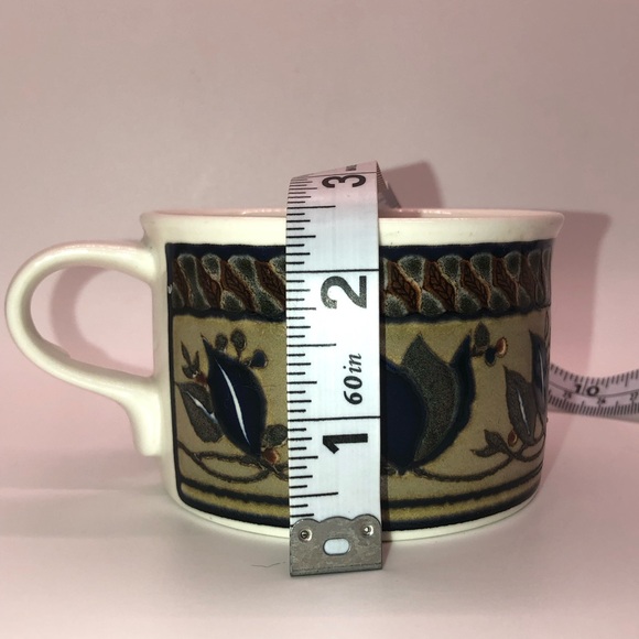 Mikasa Intaglio Arabella Mug And Saucer Set Of 3 Made In Malaysia - Picture 8 of 9